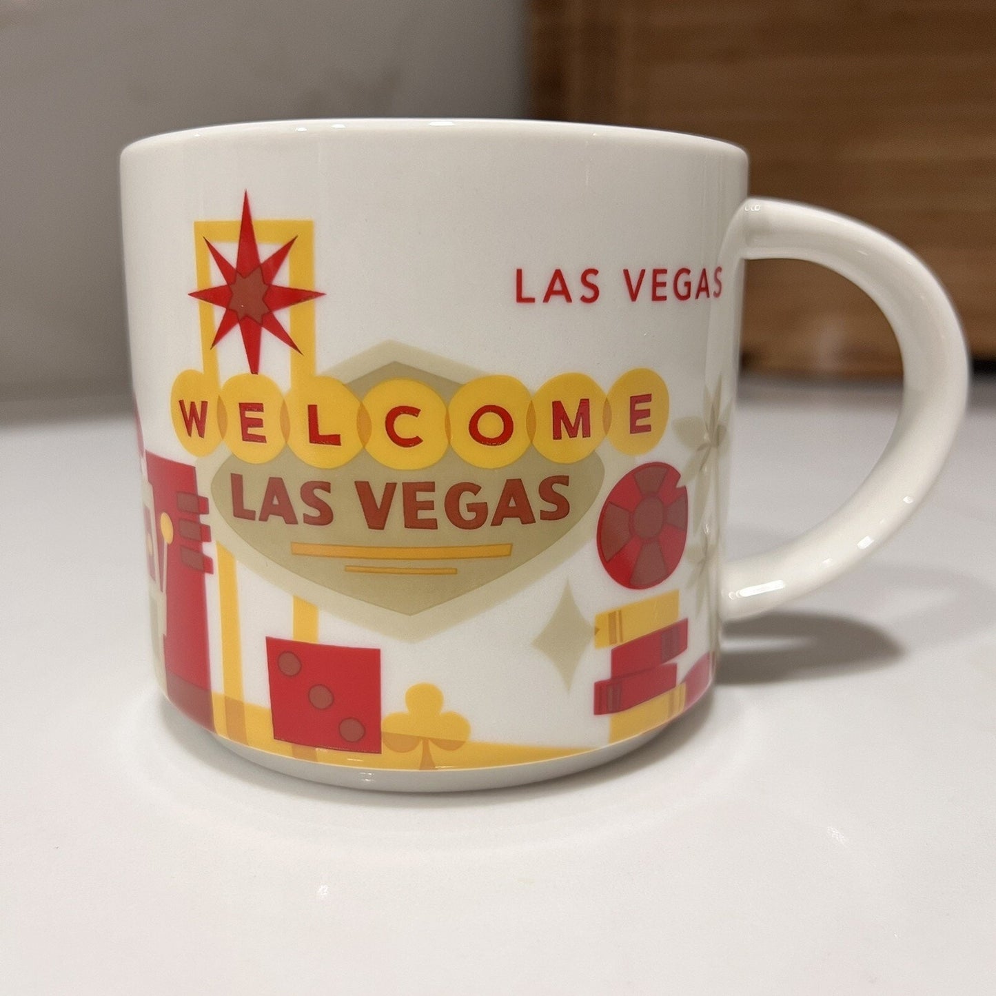 Starbucks Las Vegas Nevada “You Are Here” YAH Collection Mug Retired Series