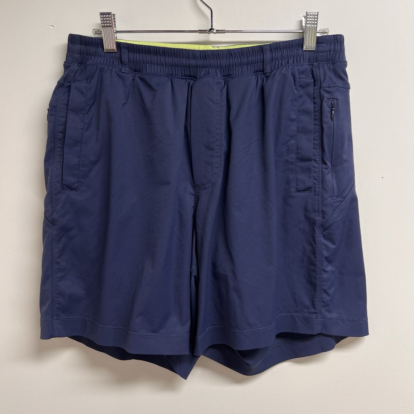 Birddogs Shorts Men (L) Blue Boom For Your Boomstick 7” Lined Athletic Golf