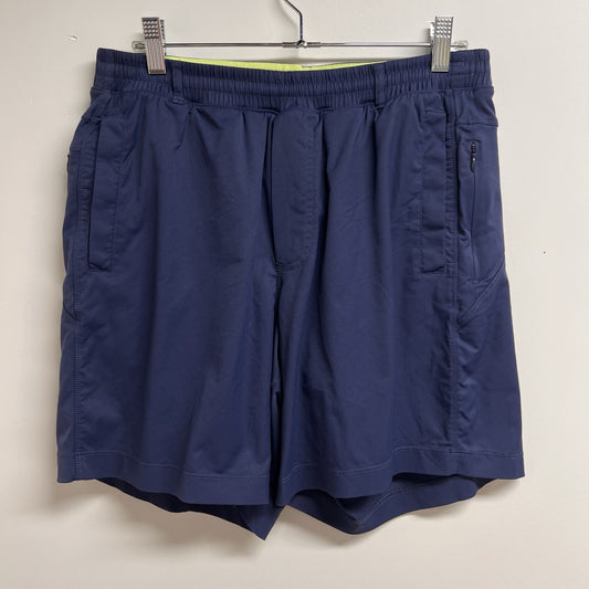 Birddogs Shorts Men (L) Blue Boom For Your Boomstick 7” Lined Athletic Golf