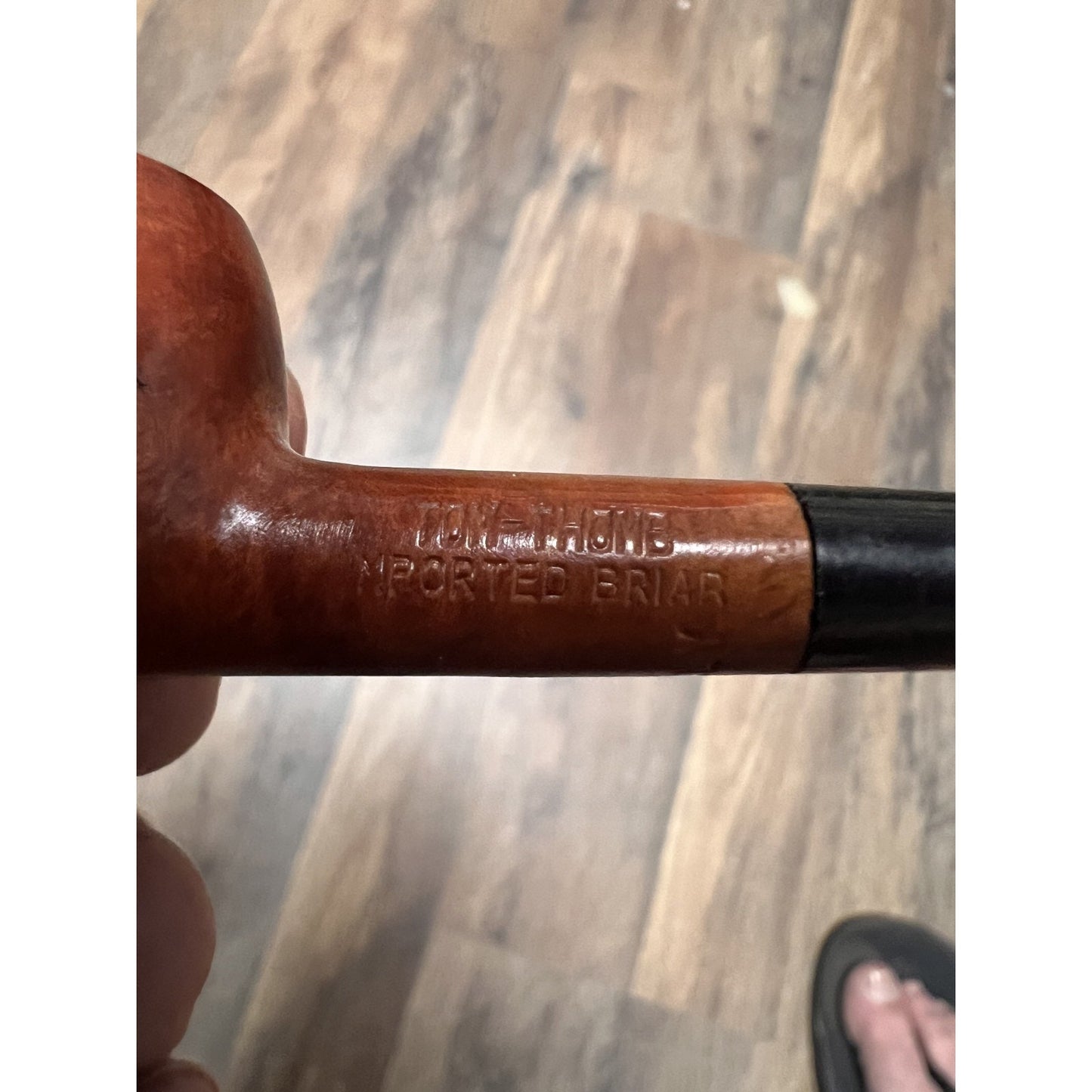 Vintage Tom Thumb Briar 5" Smoking Pipe from Italy