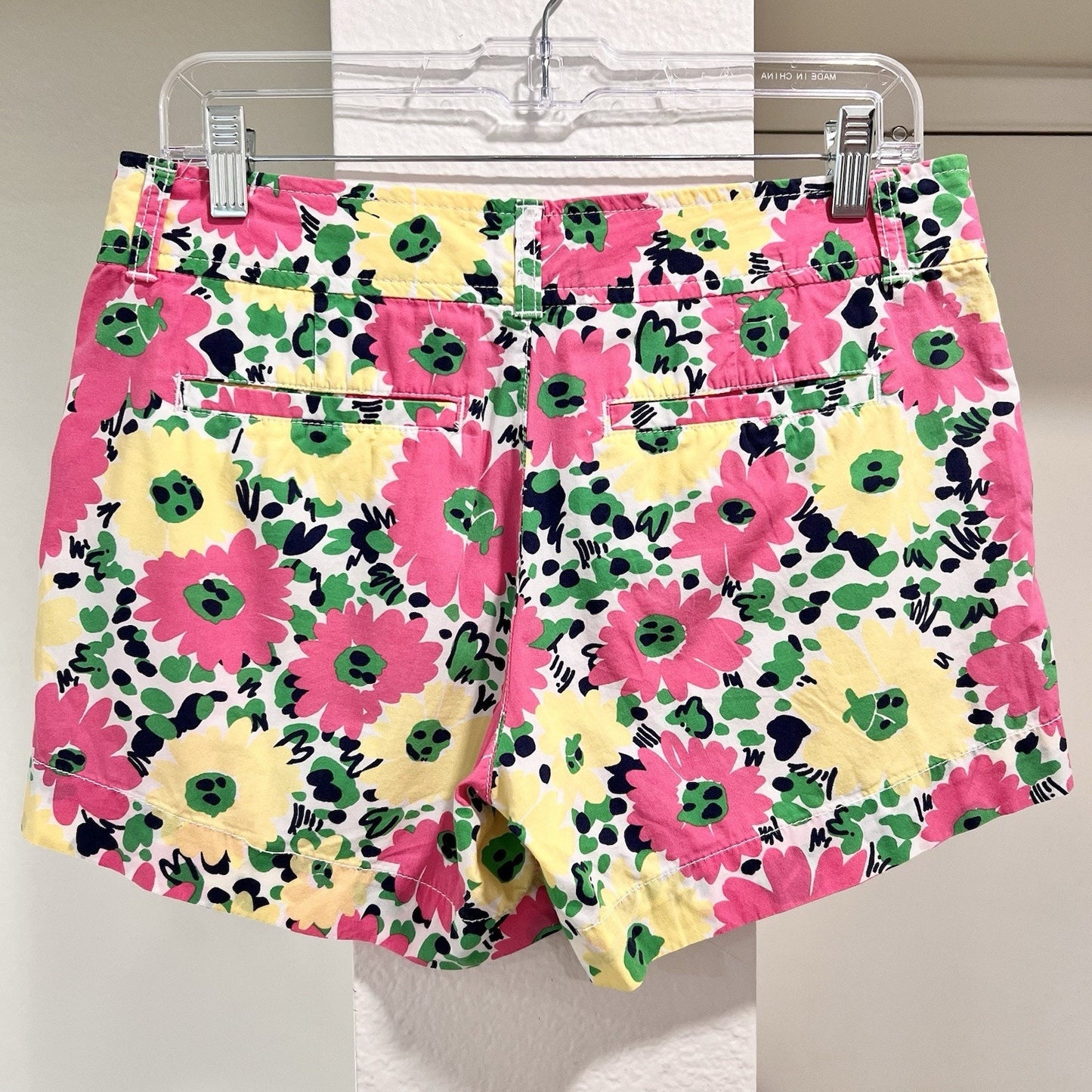 Lilly Pulitzer Callahan Shorts 32” Sz 6 Resort Beach Preppy Doodle Bug Daisy