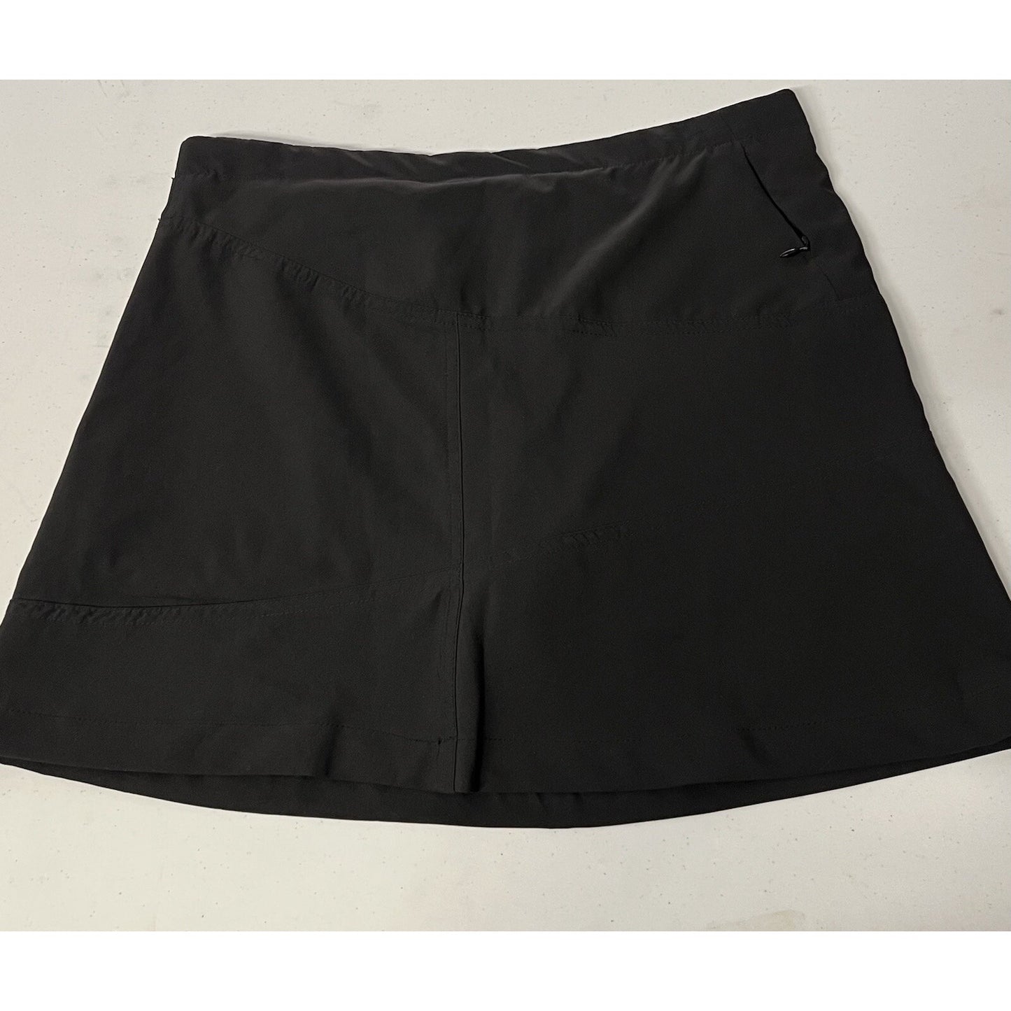 NWT Outdoor Research Sz 6 Black Expressa Skort 50+ UPF Hiking Drawstring Tennis