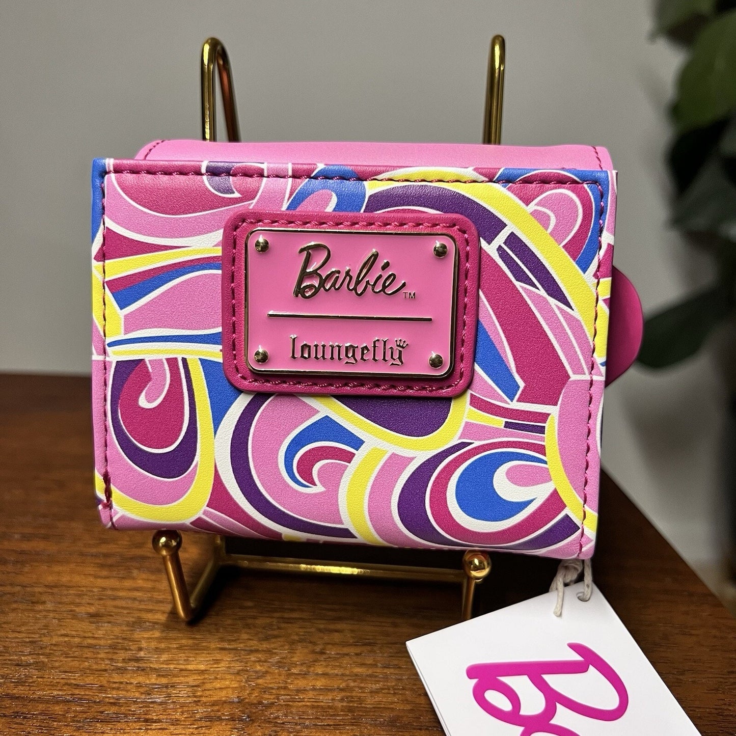 NWT Loungefly Barbie Totally Hair 30th Anniversary Wallet Collectible 2022