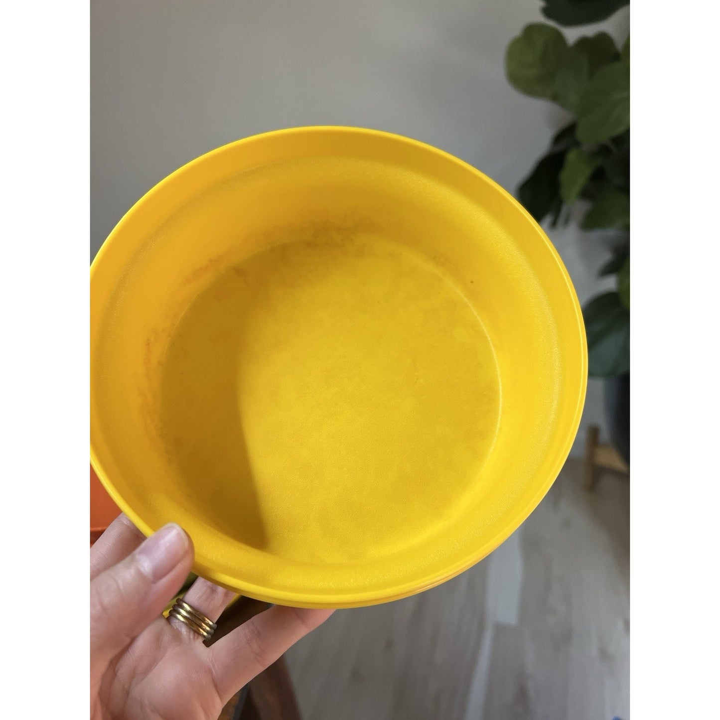 14 Pc Tupperware Seal N Serve Bowl Set Harvest Yellow Orange Green Brown