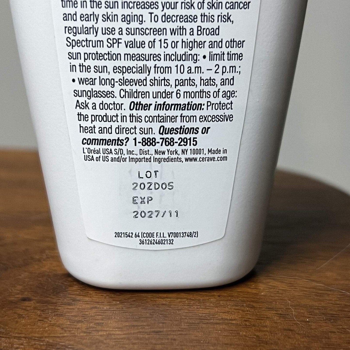 2 Pack 3 Oz CeraVe AM Facial Moisturizing Lotion SPF 30 Sunscreen Exp 2027