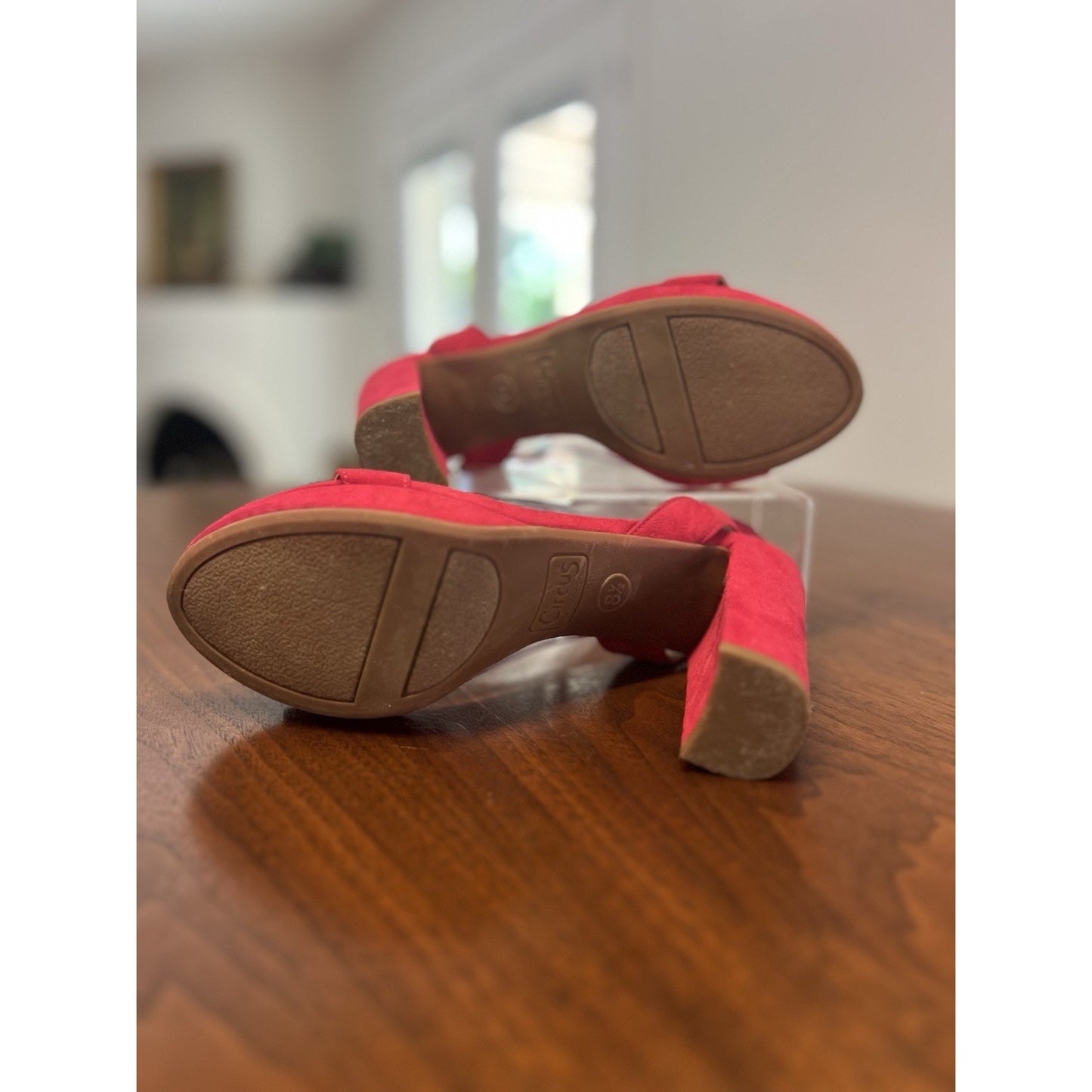Circus by Sam Edelman "Annette" sandals Heels in Fuchsia Women’s Size 8.5