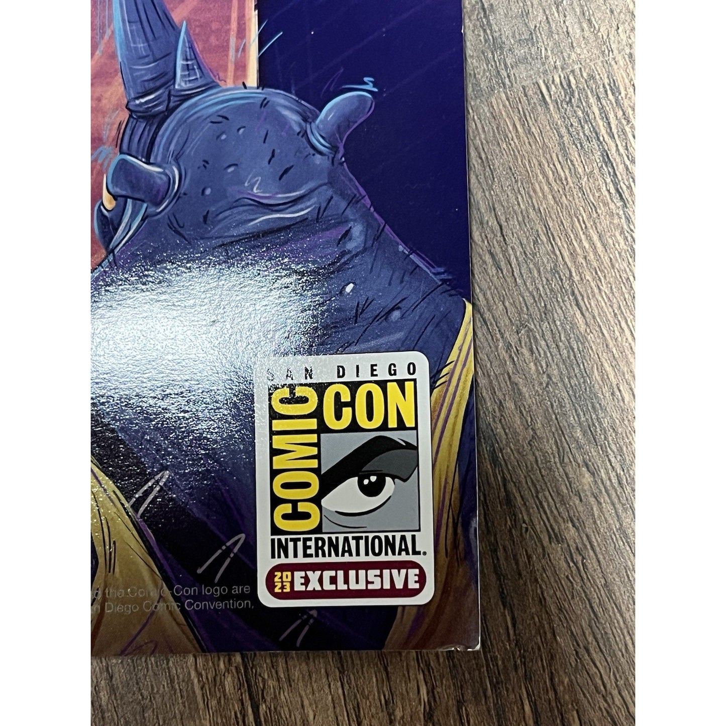 2023 San Diego Comicon Swag Bag Books Pins Movie Poster Movie Mask TMNT