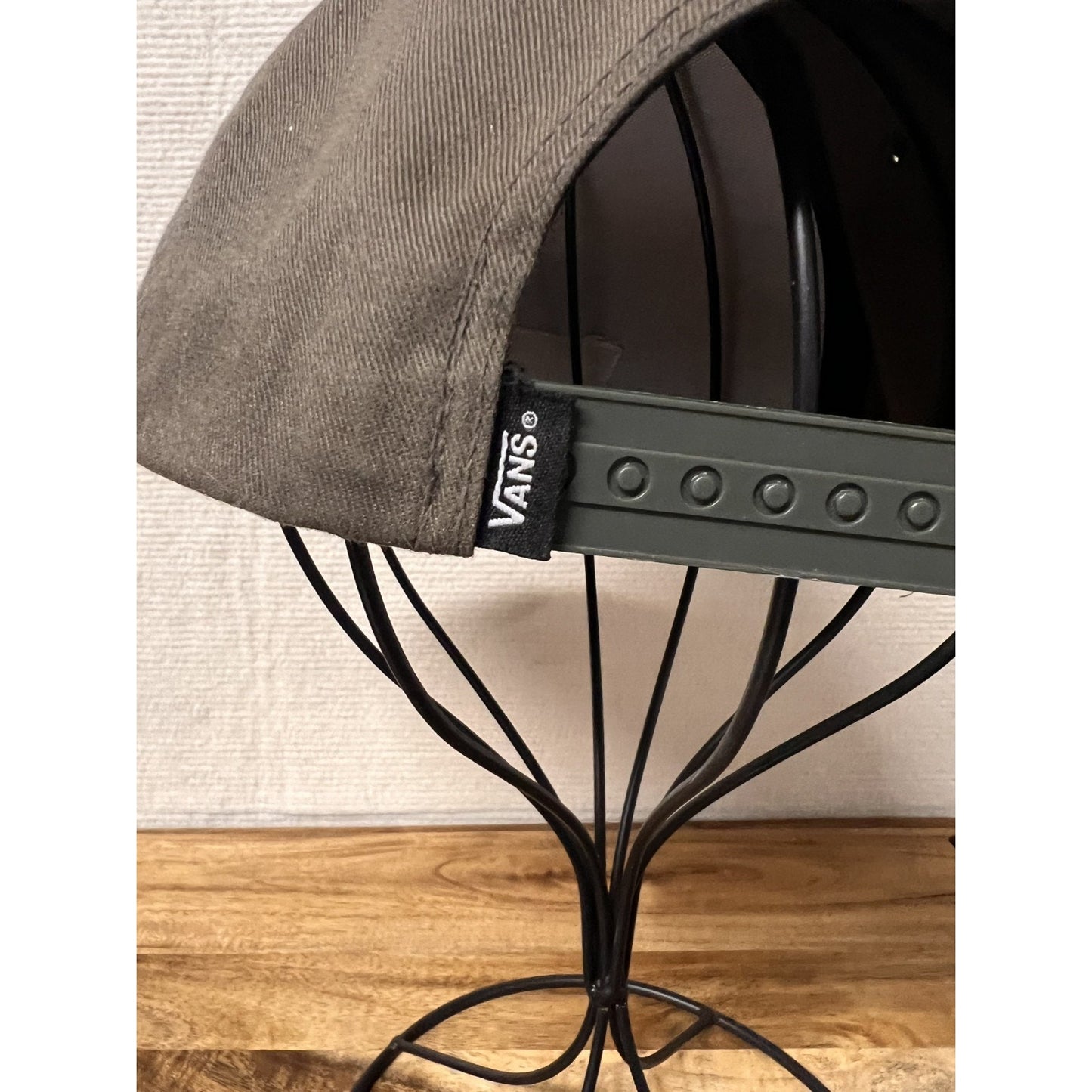 Vans Mini Full Patch II Snapback Olive Green / Brown Hat