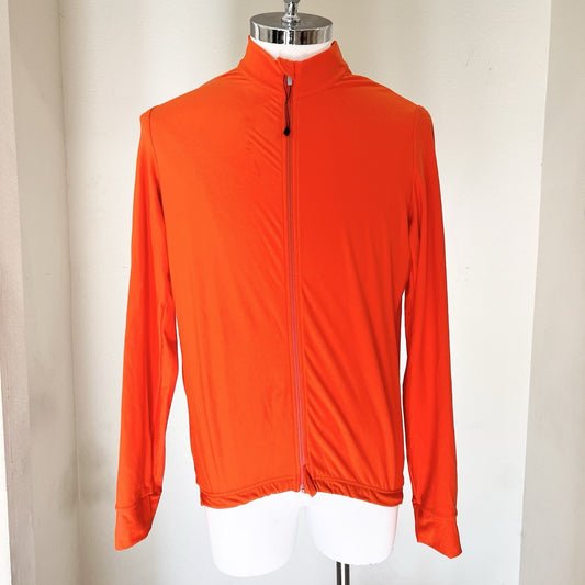 La Passione Club Thermal Cycling Jersey Men’s XXL Orange Long Sleeve Reflective