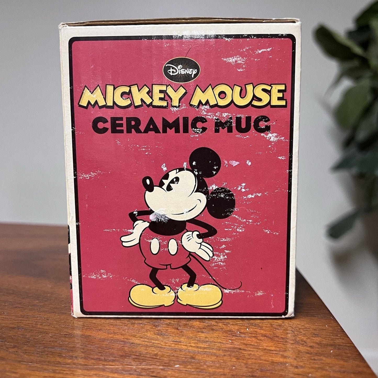 Vintage Disney Mickey Minnie Mouse Pluto Collectible Coffee Mug Cup Kcare Retro