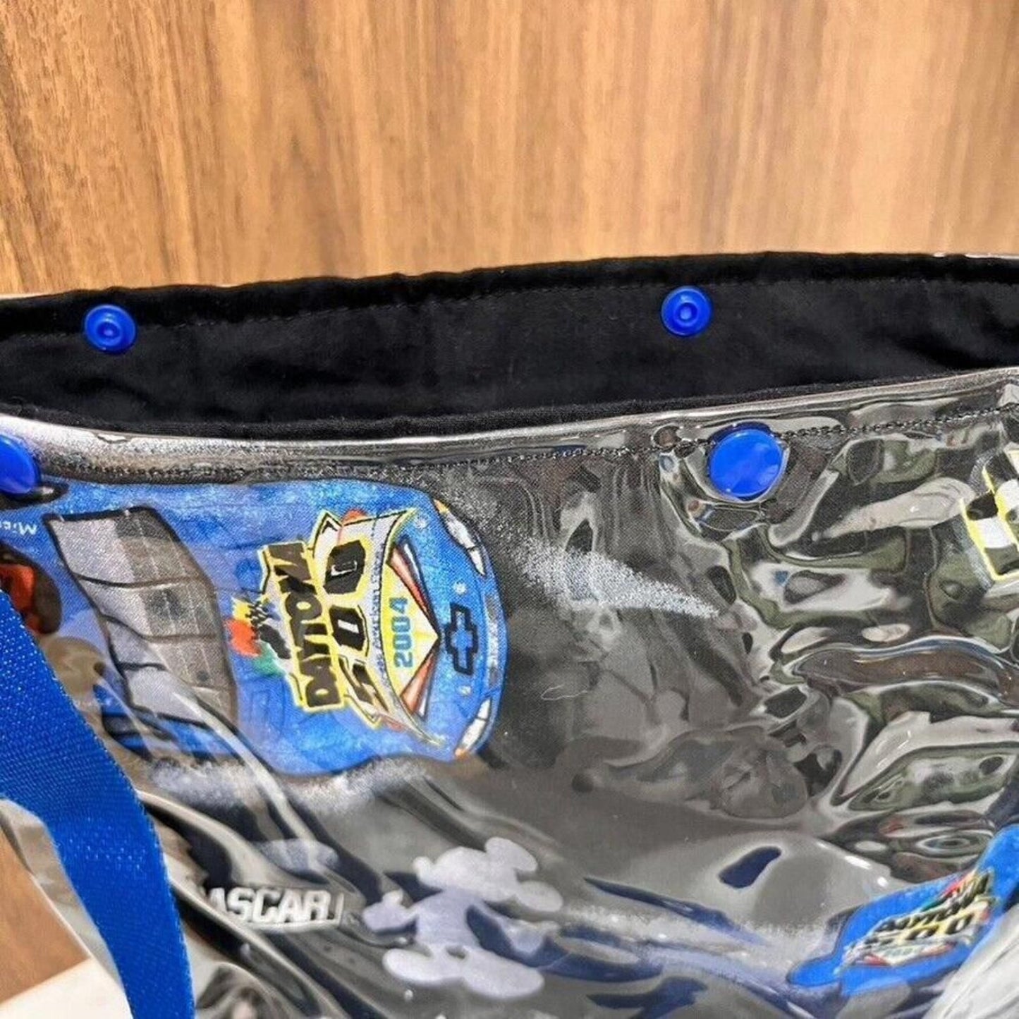 RARE Mickey Mouse 2004 Daytona 500 NASCAR Tote Bag Collectible Souvenir Disney