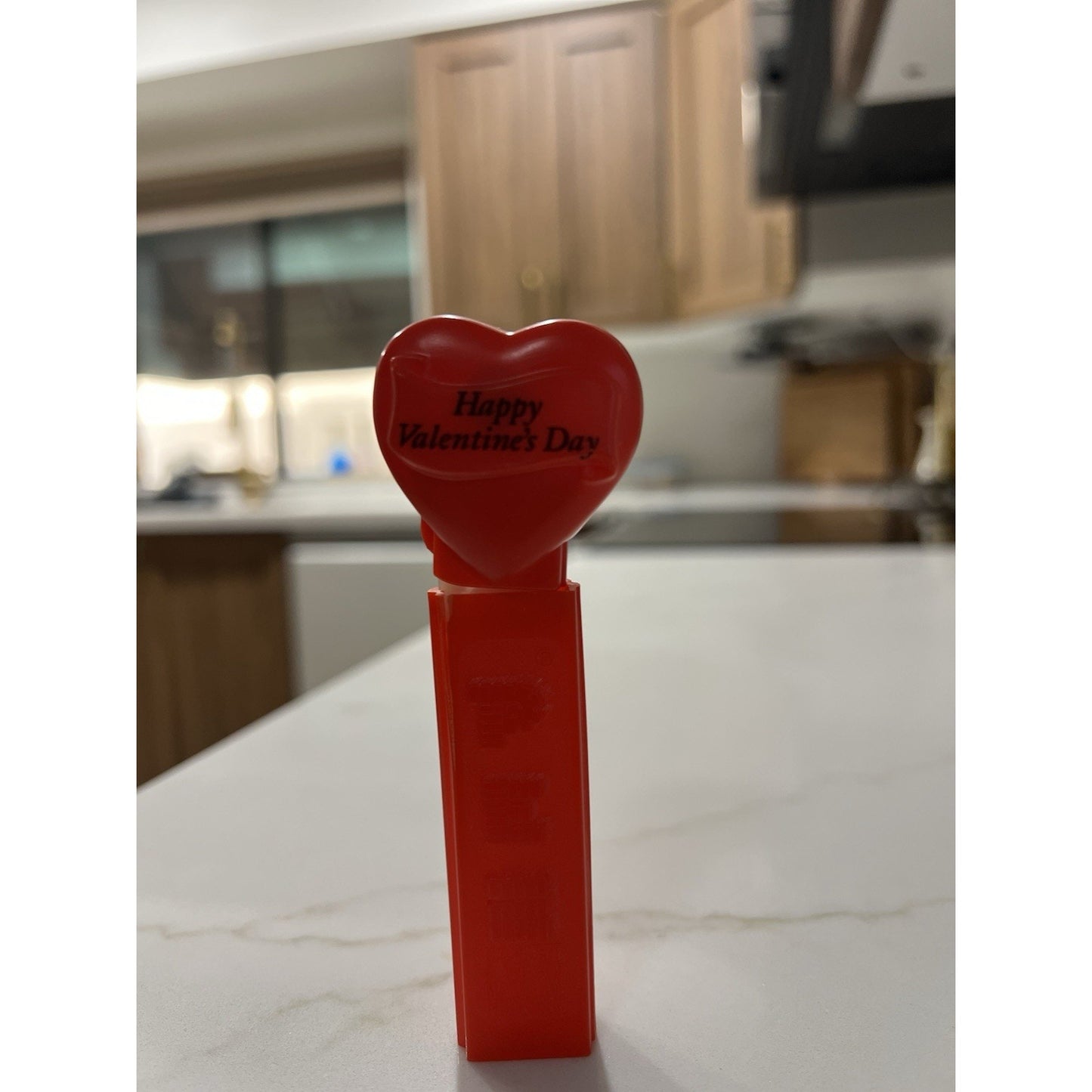 Vintage 1990’ “Happy Valentine's Day” Red Heart PEZ Dispenser