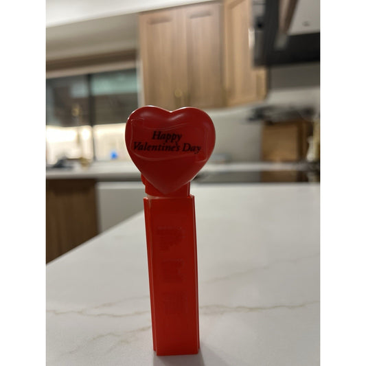 Vintage 1990’ “Happy Valentine's Day” Red Heart PEZ Dispenser