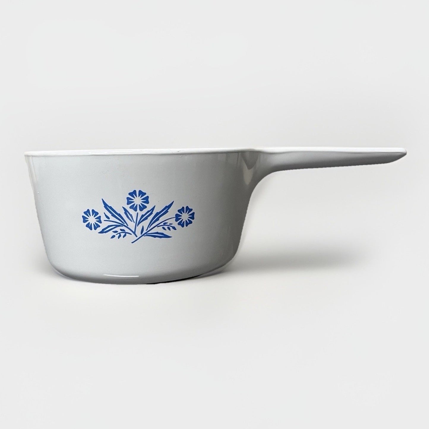 Corning Ware Blue Cornflower Range Topper 1.5 Qt Pot Aluminum Bottom N-1 1/2-B