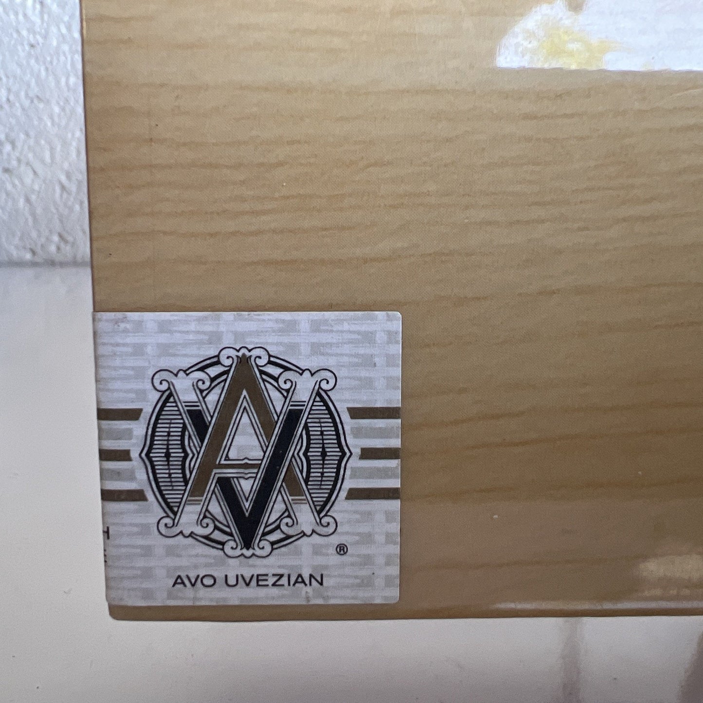 Avo Uvezian 30th Anniversary Signature Dominican Republic Wood Cigar Box