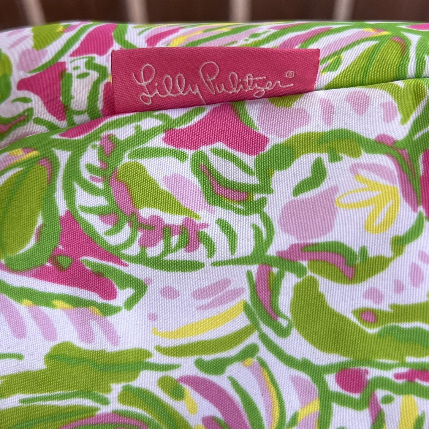 Lilly Pulitzer Insulated Large Cooler Grocery Bag Beach Tote Tropical Vacation