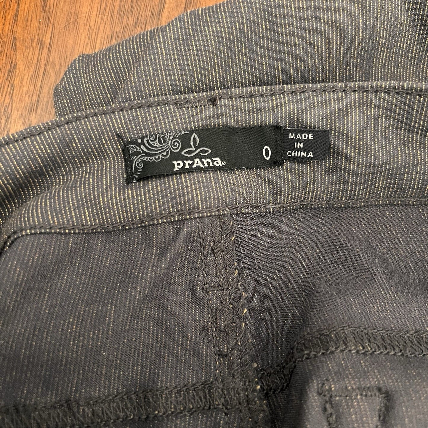 prAna Tashia 0/28 Brown Gorpcore Casual Outdoor Stretch Skinny Pants Mid-Rise