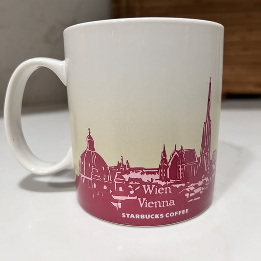 Starbucks 2015 Vienna Wien Austria Global Icon City Series Collectible Mug Cup