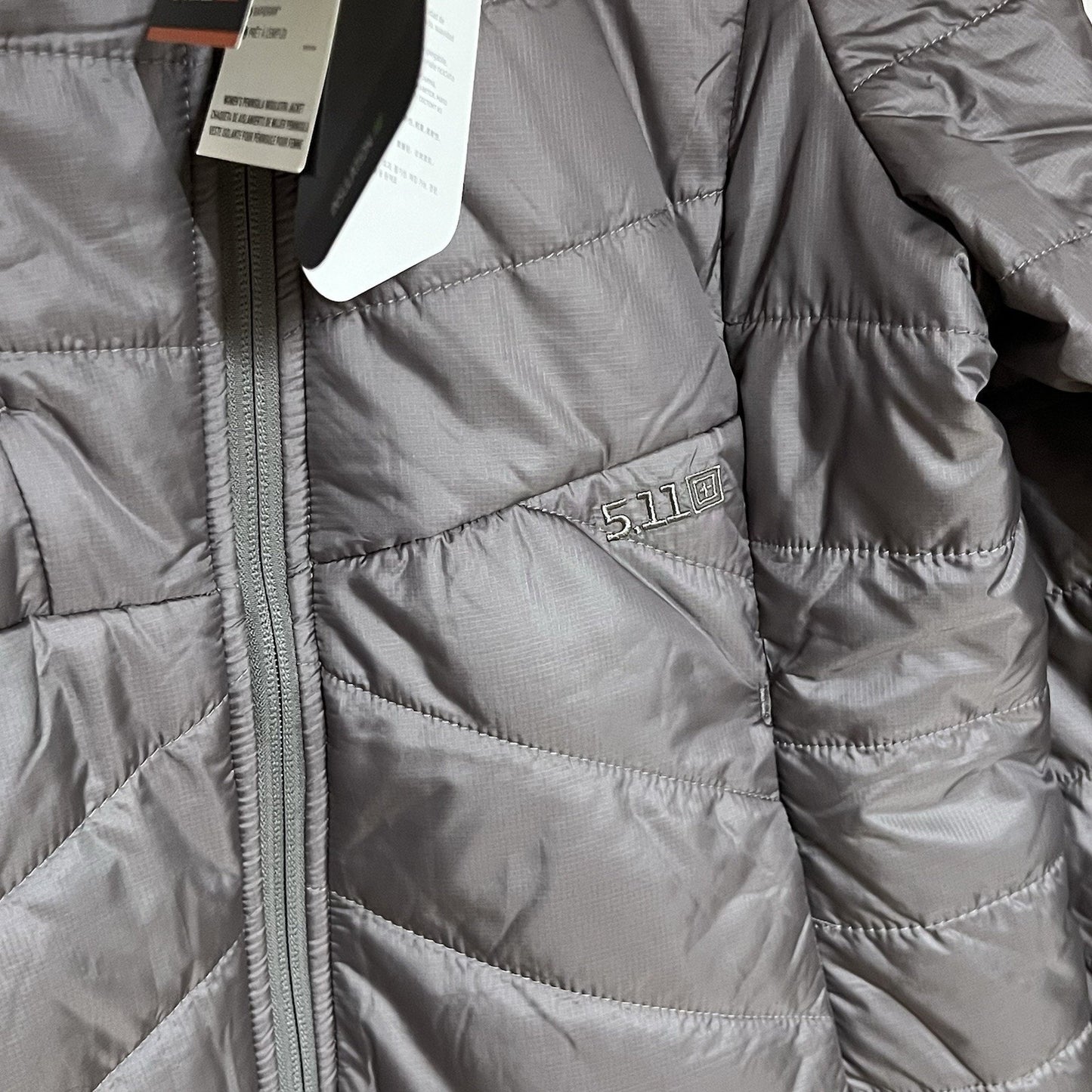 NWT 5.11 Tactical Womens XL Grey Peninsula New Puffer Jacket Coat Conceal Carry