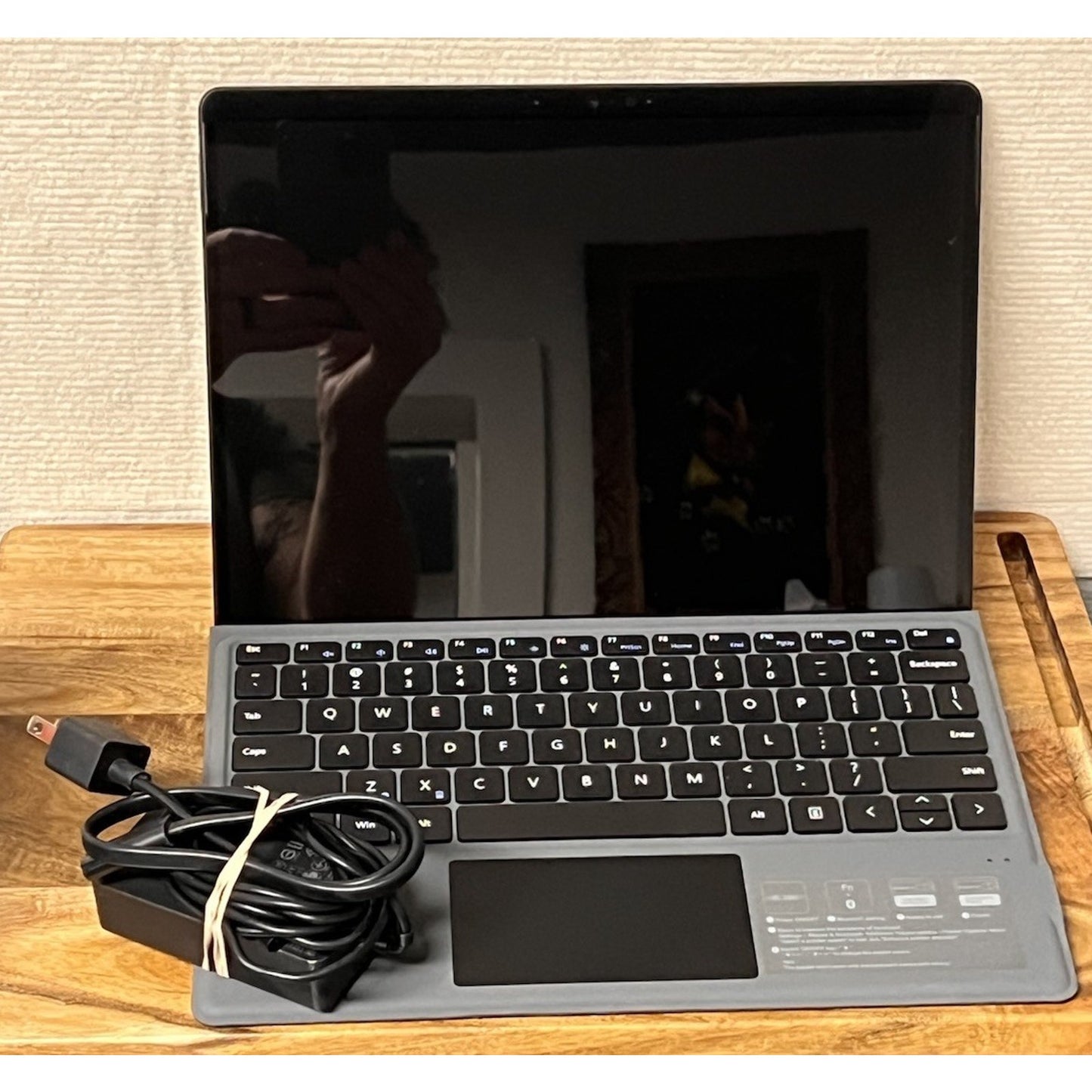 Microsoft Surface Pro X (Model 1876) 128 G w/ Keyboard And Kickstand - WORKING