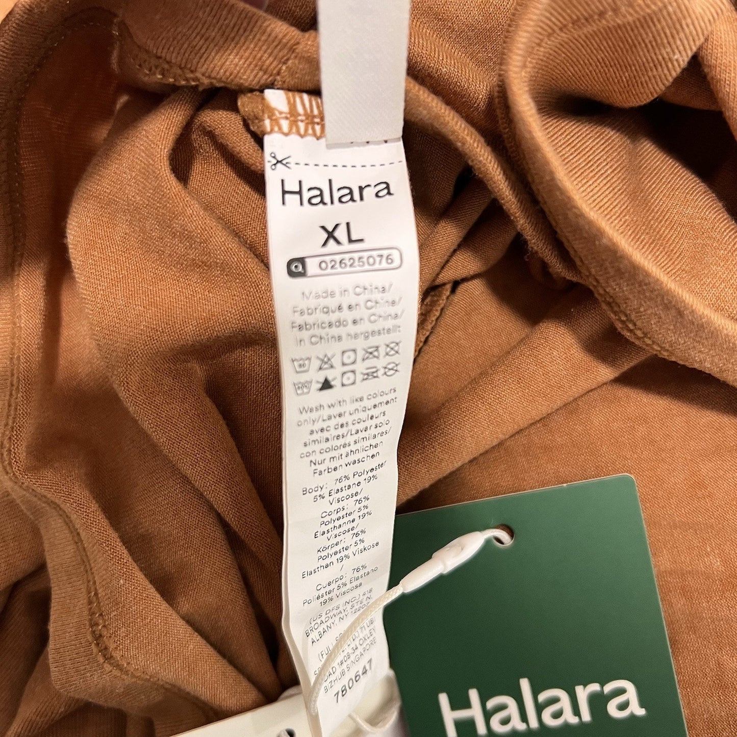 Halara XL Tank Dress U-Neck Sleeveless Split Flowy Maxi Jersey Lagenlook Pumpkin