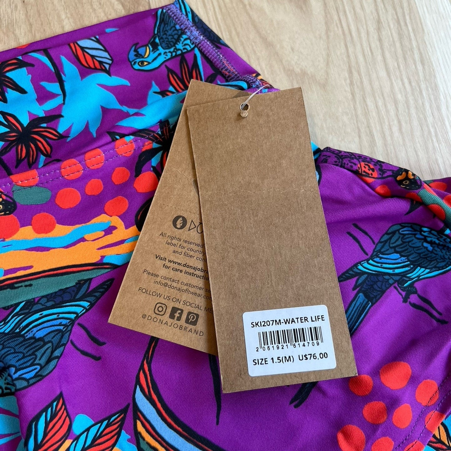 NWT Dona Jo Soar Skort 1.5 (M) Tennis Golf Pickleball Tiered Ruffle 14.5” New