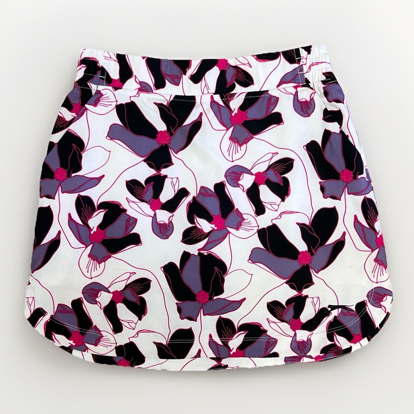 Slazenger Golf Skort XS 25” Women Hydro DRI Floral Pockets Stretch Tropical