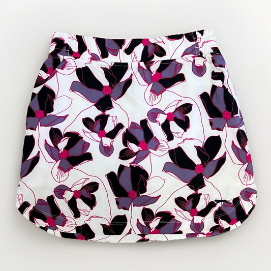 Slazenger Golf Skort XS 25” Women Hydro DRI Floral Pockets Stretch Tropical