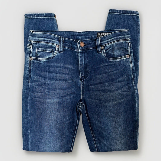 BlankNYC The Bond 28” Sz 26 Skinny Jeans Stretch Mid-Rise Dark Wash Designer