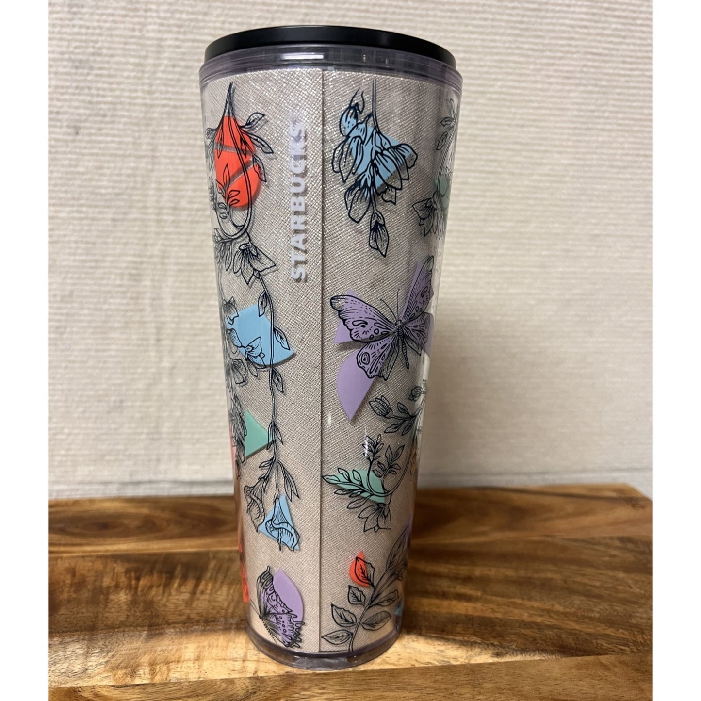 Starbucks 2024 Spring Garden Venti 24 oz Cold Cup Tumbler