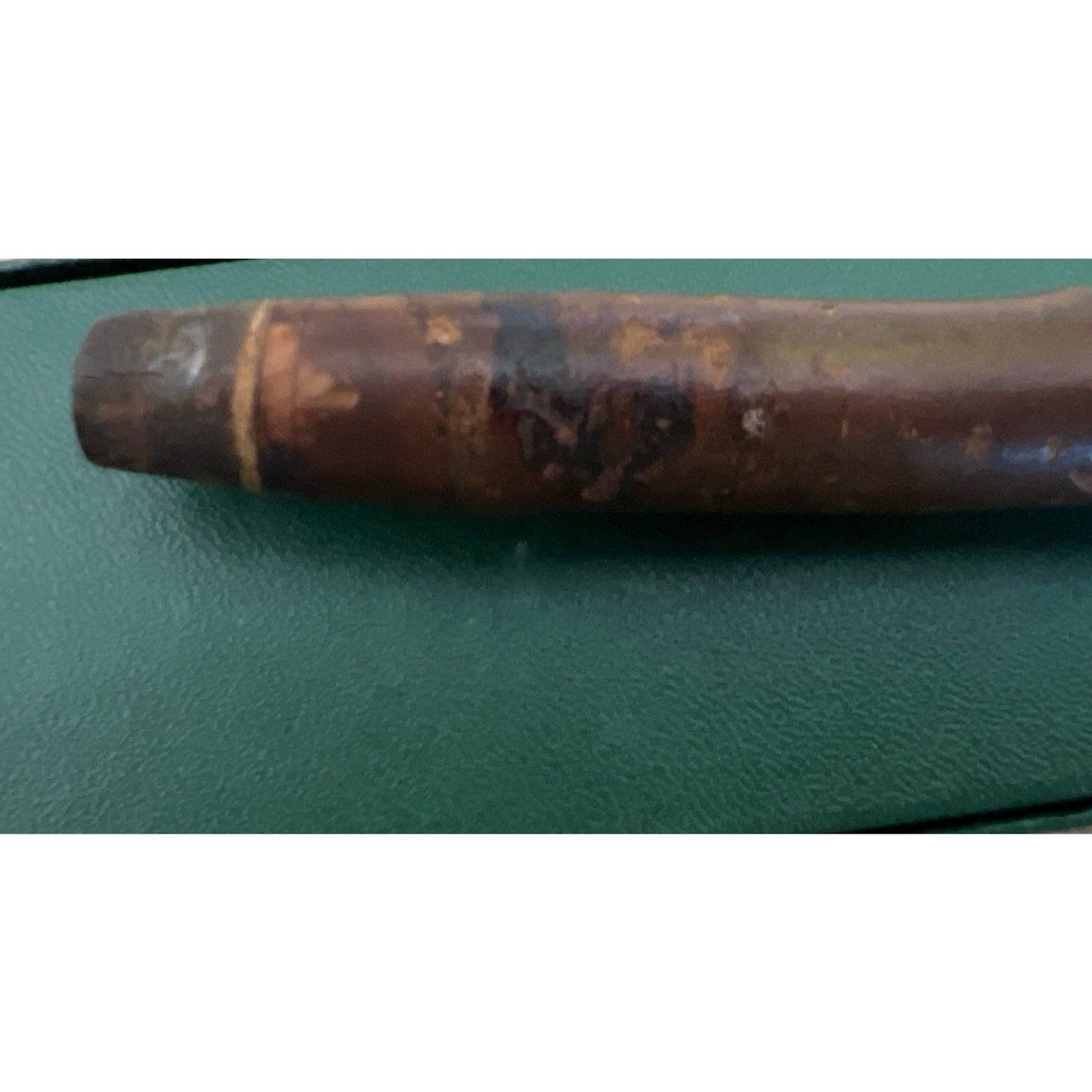 Antique Estate Handmade Medicine Pipe Stem Without Bowl