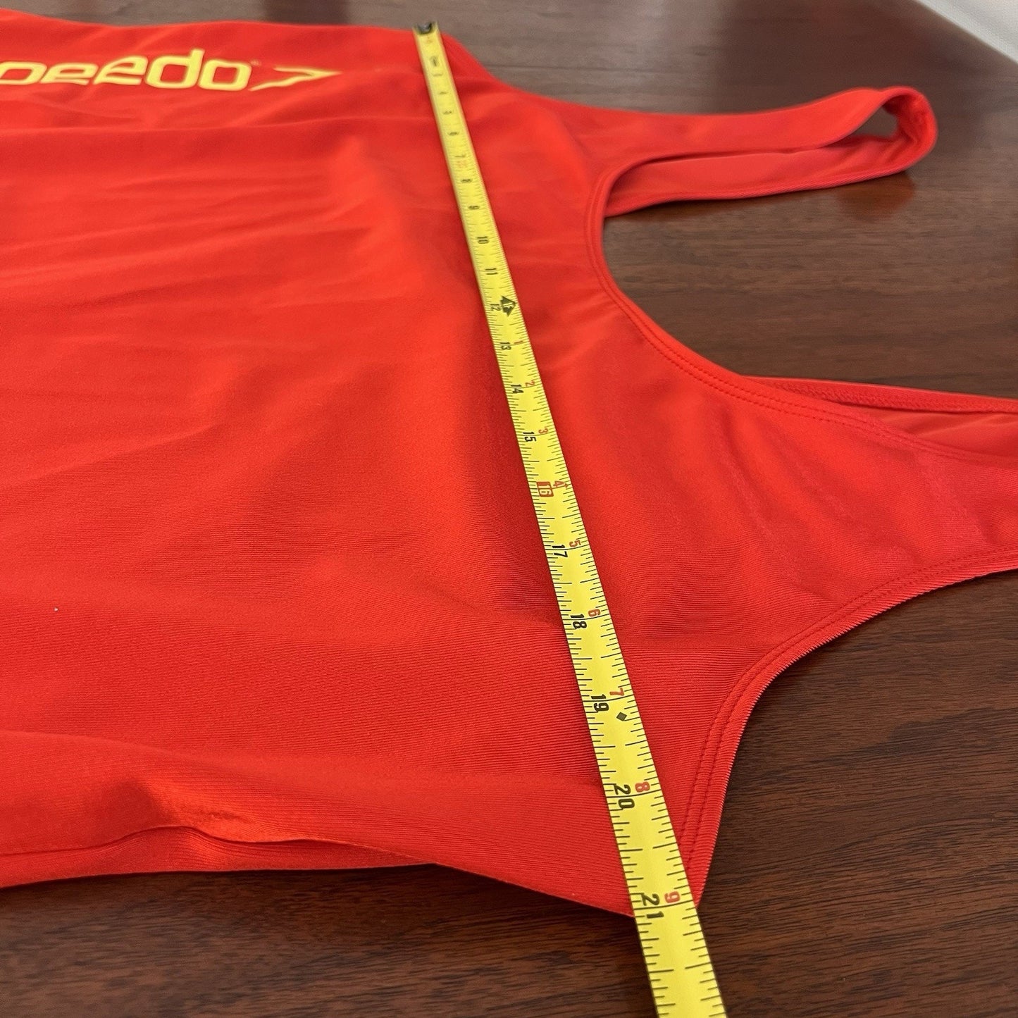 SPEEDO Forever 21 Plus 3x Swimsuit One Piece Bathing Suit Red Baywatch High Cut