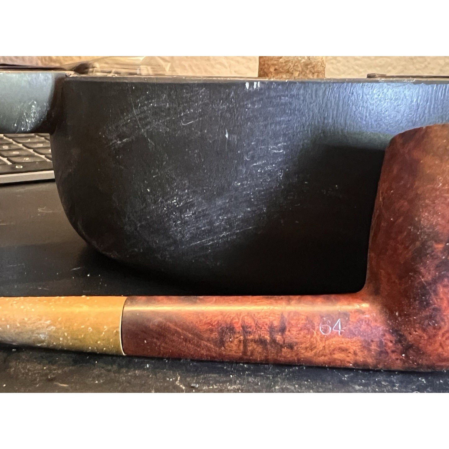 Vintage Nu-Old (Civic) #64 Briar Estate Tobacco Smoking Pipe
