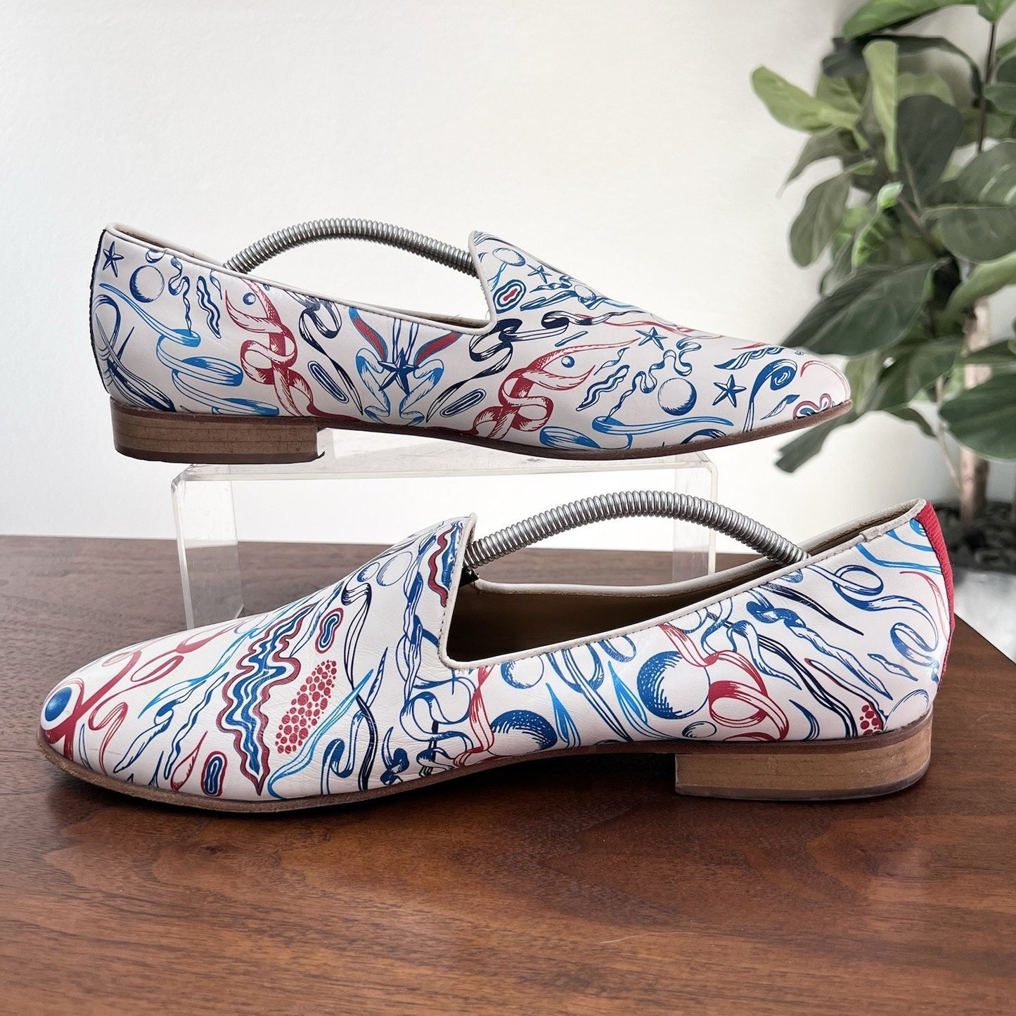 RARE Del Toro X Pepsi Sz 13 Loafer Limited Edition Italian Leather Pop Art