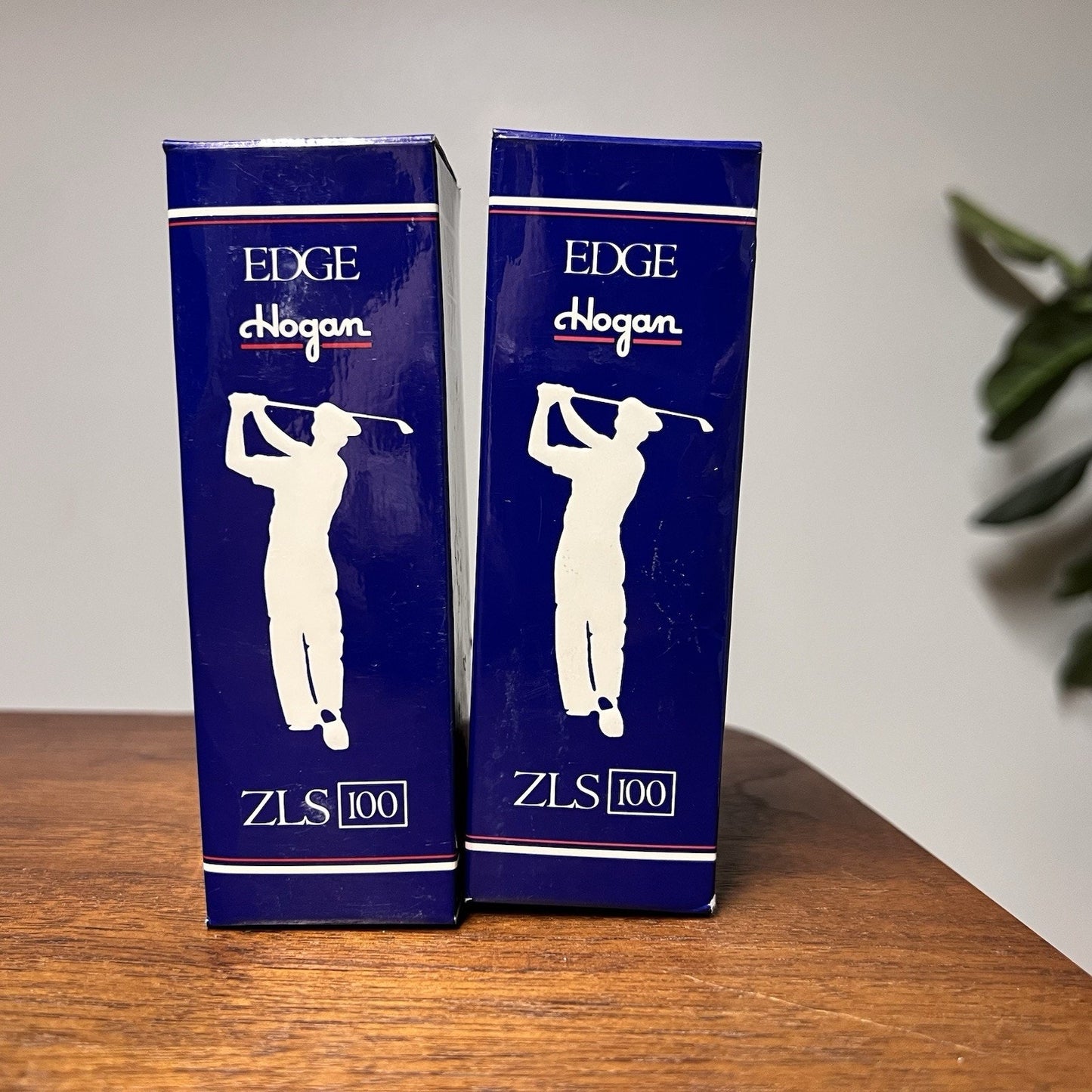 Vintage 1991 Edge Ben Hogan ZLS 100 Tri-Atomic Two Boxes = 6 Golf Balls
