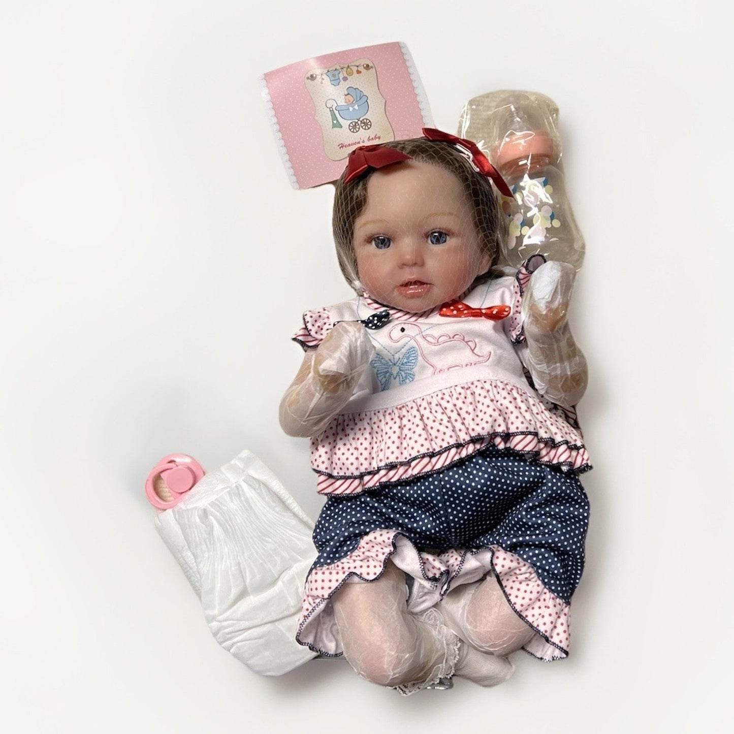 NIB Reborn Doll Heavens Baby Realistic Female Baby Doll