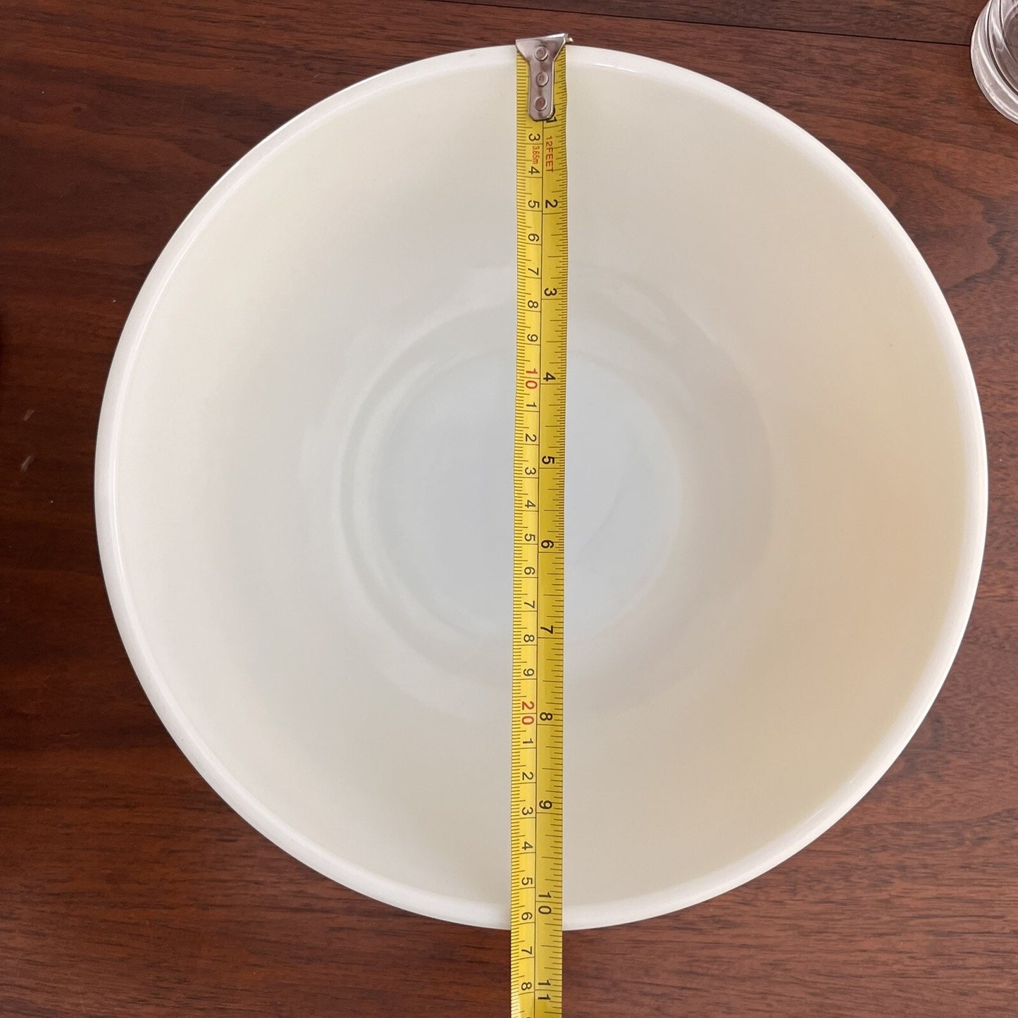 Vintage 1949 Primary Yellow #404 Pyrex 4 qt Mixing/Nesting Bowl Mid-Century