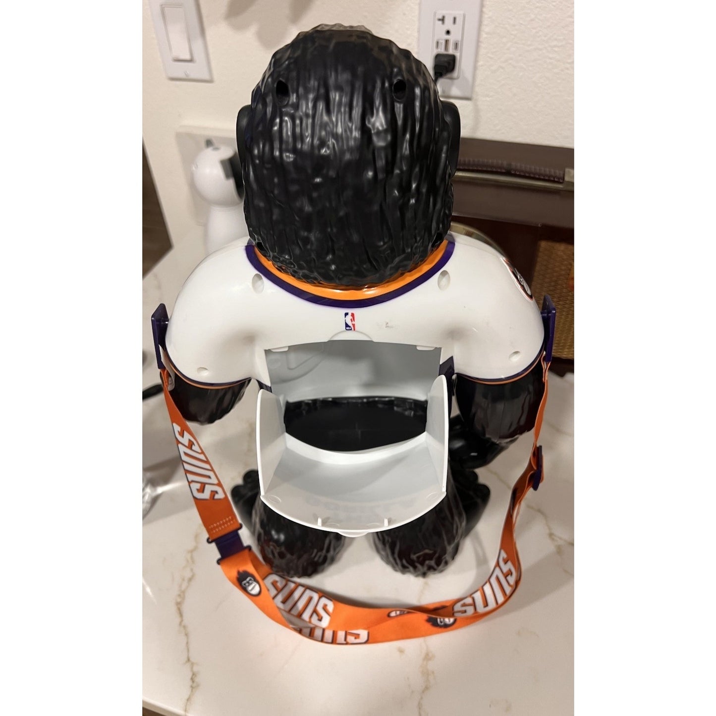 Phoenix Suns Arena Mascot The Gorilla Figural Popcorn Bucket 16 Inch NBA