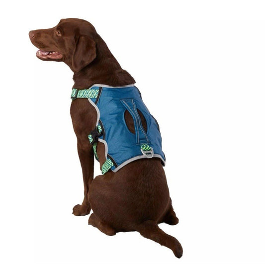 NWT Arcadia Trail Security Harness SMALL Dog Puppy Blue Green Unisex Reflective