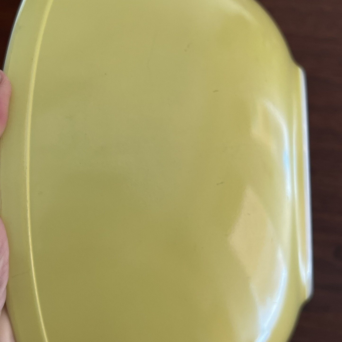 Vintage 1949 Primary Yellow #404 Pyrex 4 qt Mixing/Nesting Bowl Mid-Century