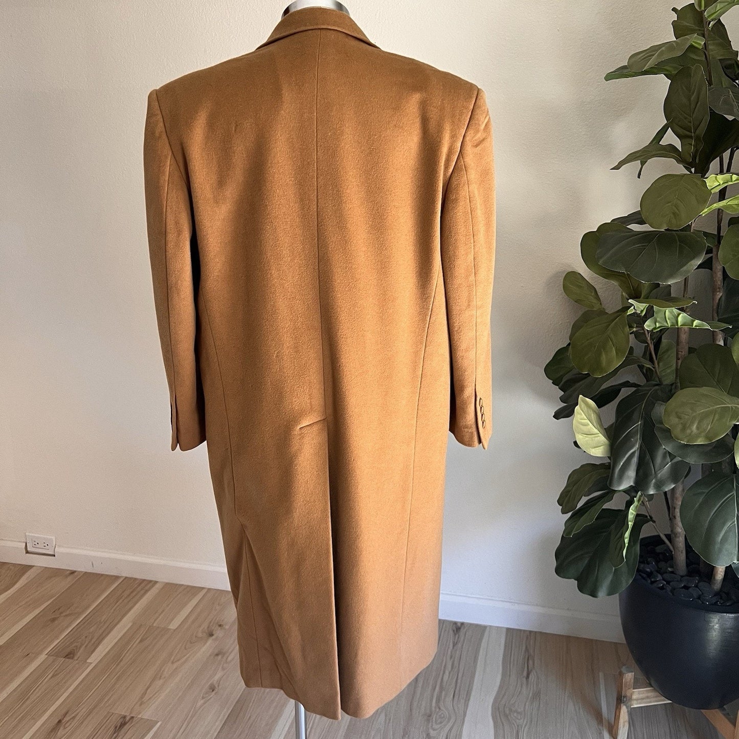 Riccardo Fazzi (38) Wool Cashmere Old Money Designer Topcoat Overcoat Trench