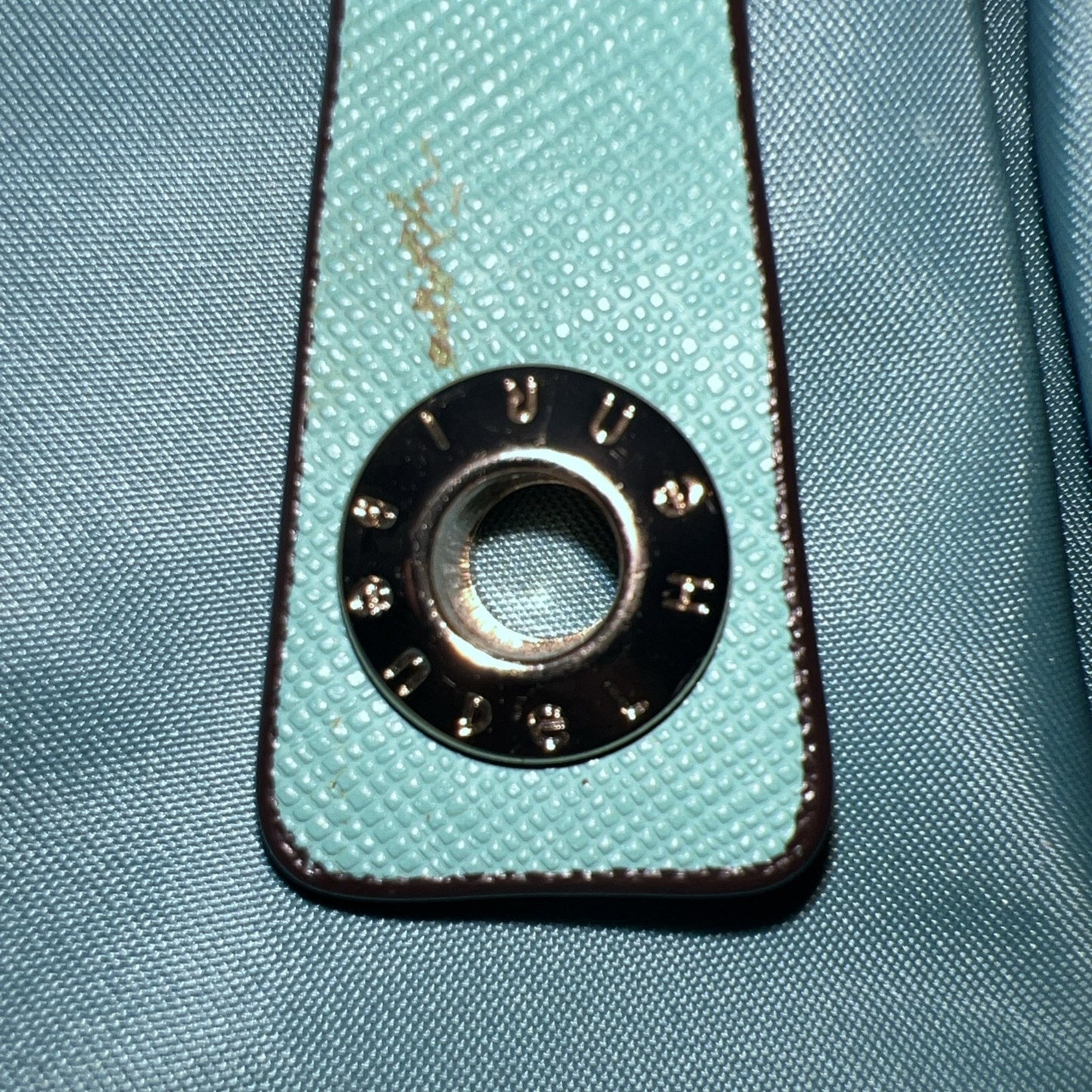 Henri Bendel Jetsetter Crossbody Shoulder Bag Teal 13x13