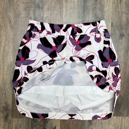 Slazenger Golf Skort XS 25” Women Hydro DRI Floral Pockets Stretch Tropical