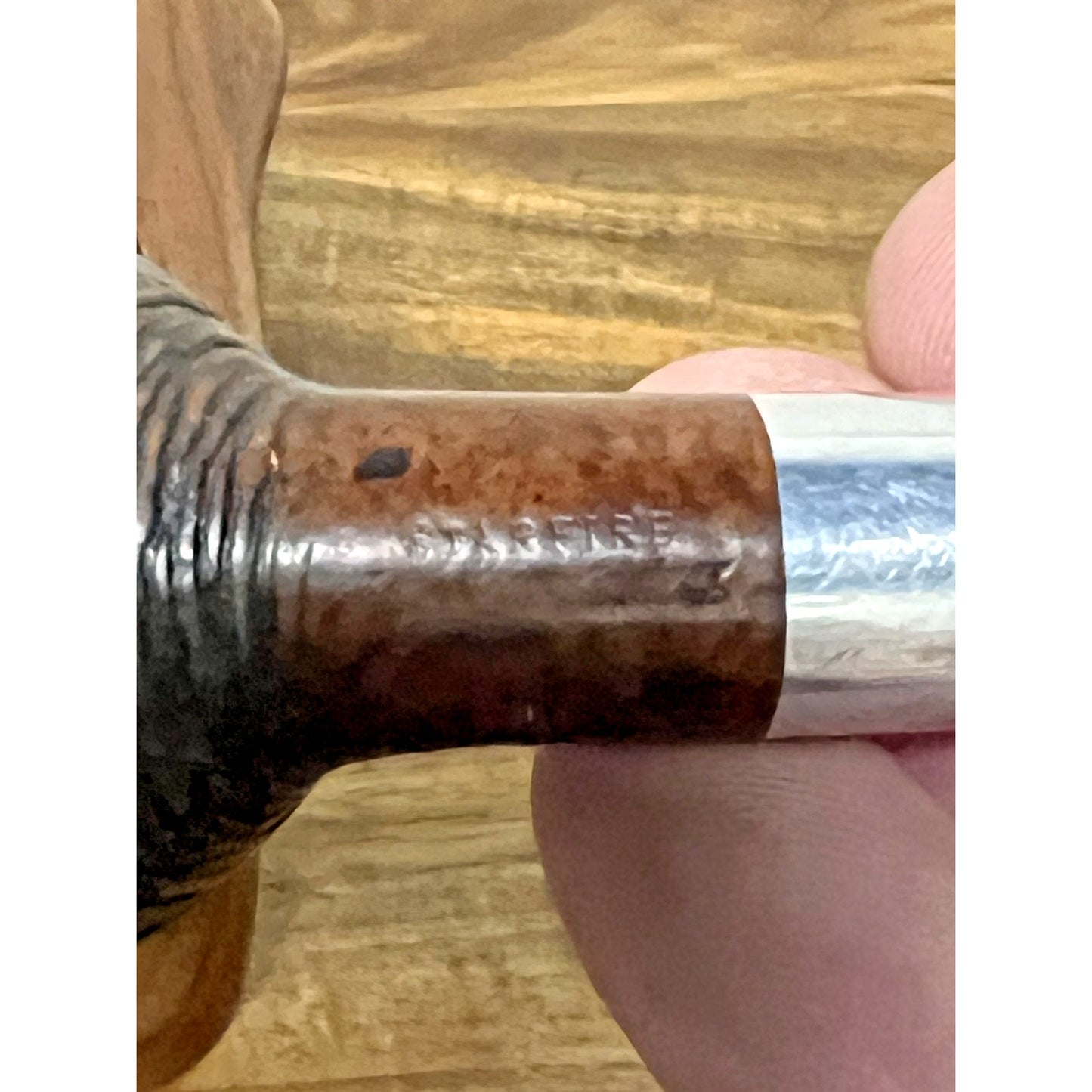 Vintage Dr. Grabow "Starfire" Wire Carved Estate Tobacco Pipe