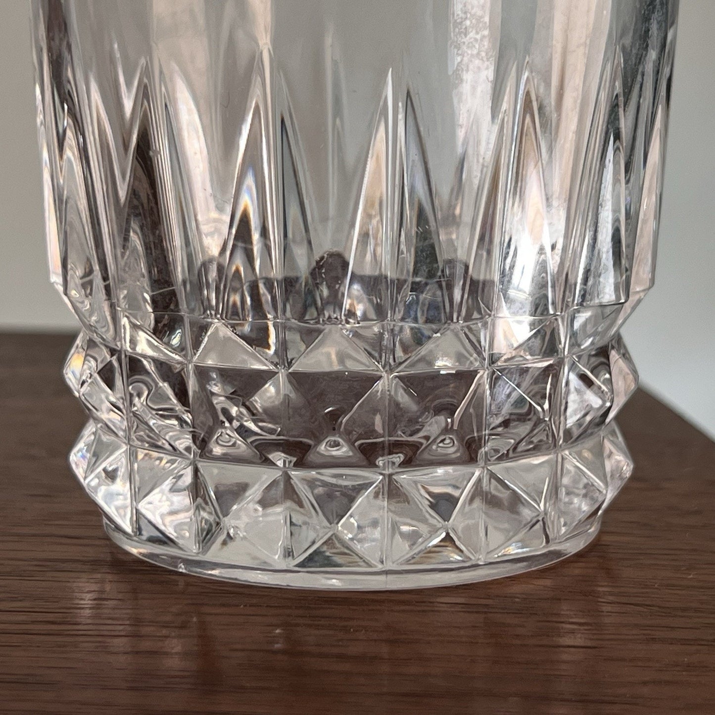 Cristal D’Arques Tuilleries Villandry Blown Glass Old Fashioned Whiskey Glasses