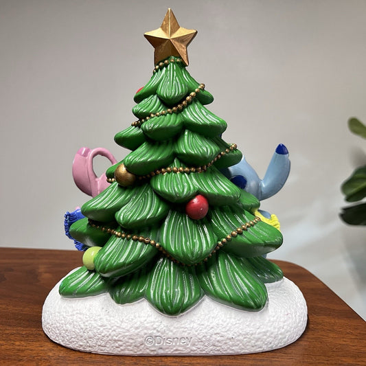 NEW LILO & Stitch with Angel Christmas Tree Figurine 9” Disney Holiday Decor