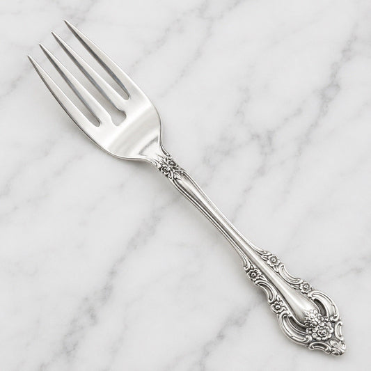 4 x Oneida SILVER ARTISTRY Salad Forks Silverplate Silverware Flatware Rococo