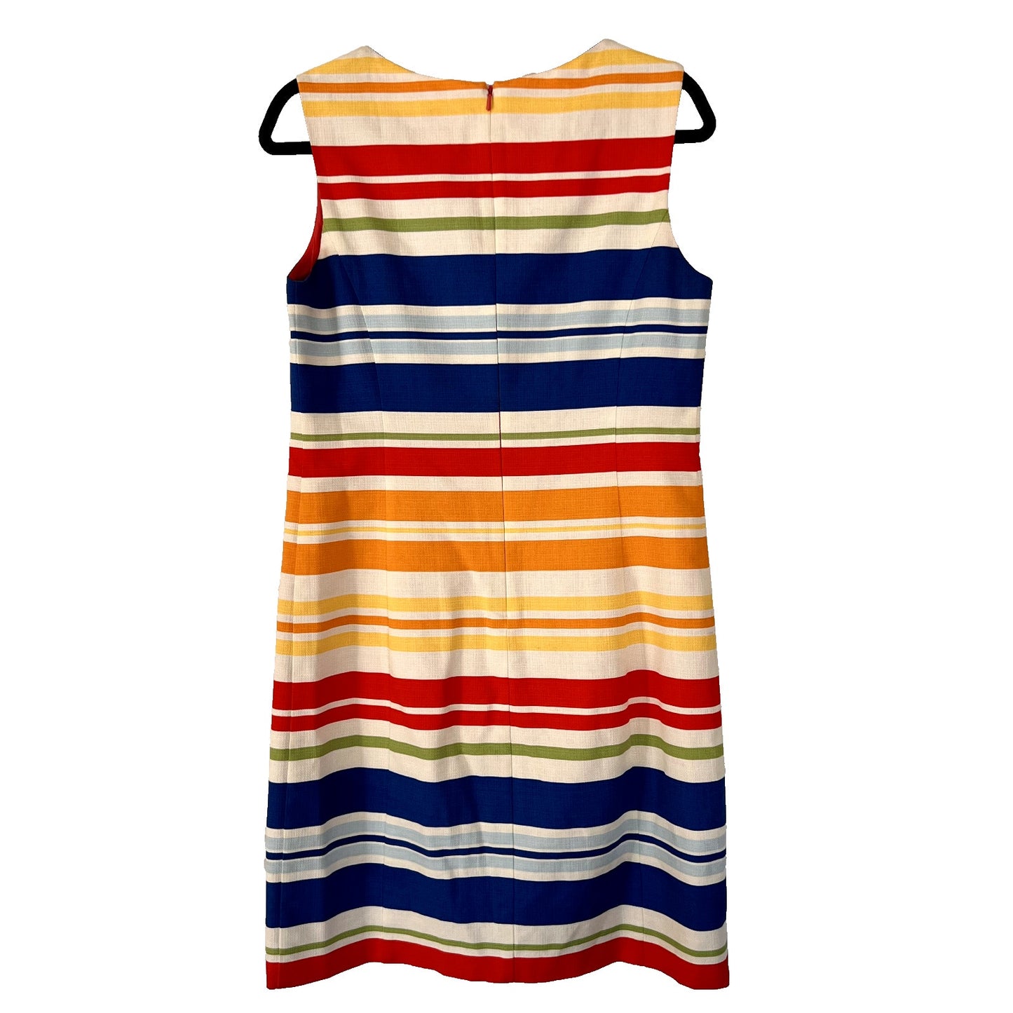 $178 NWOT Tabitha (8) Anthropologie Totem 100% Cotton Dress Stripe Embroidered
