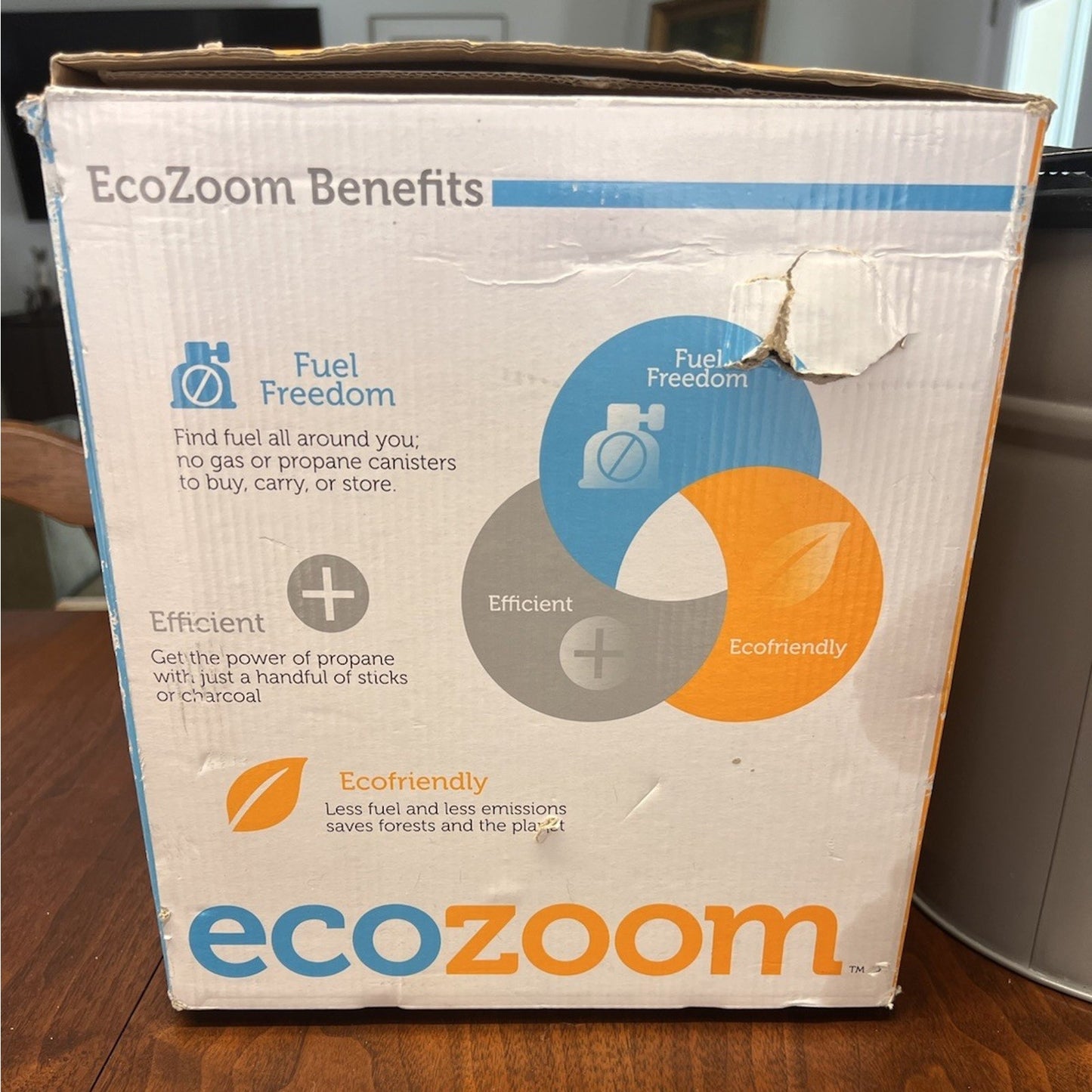 EcoZoom Zoom Versa Biomass Wood Charcoal Cook Stove Camping Survival Emergency