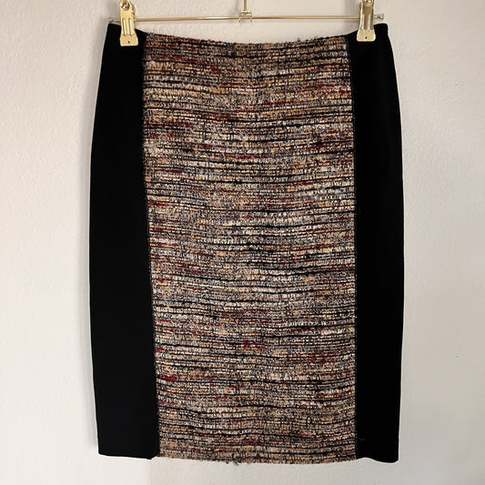Lafayette 148 Womens Size 2 Tweed Pencil Skirt Wool Blend Designer Professional